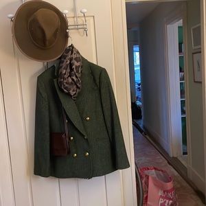 GORGEOUS GEEN, HERRINGBONE DBL BREATED